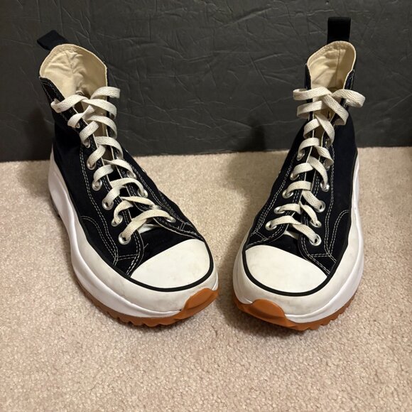 Converse CT Allstar Run Star Hike Hi Shoes Unisex M7.5 W9 Black White 166800C - Picture 2 of 9